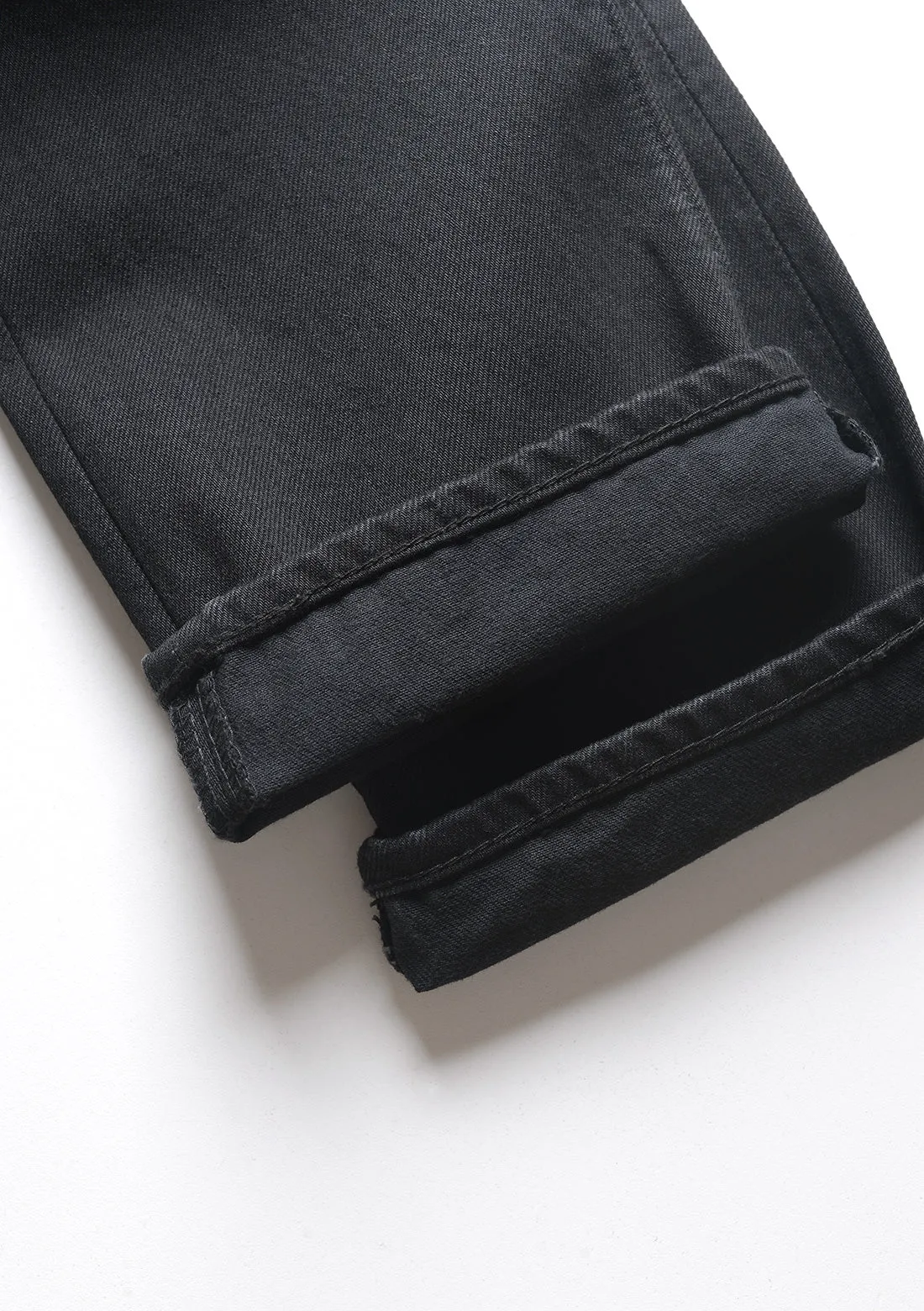 107 Ivy Fit Denim in Black - One Wash