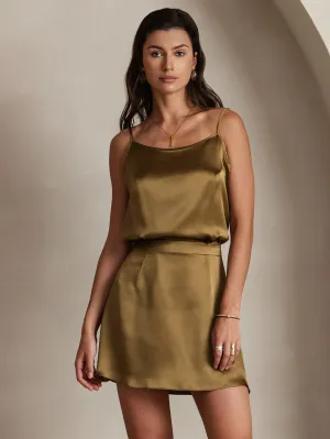 19Momme Zijden Spaghettiband Camisole-top