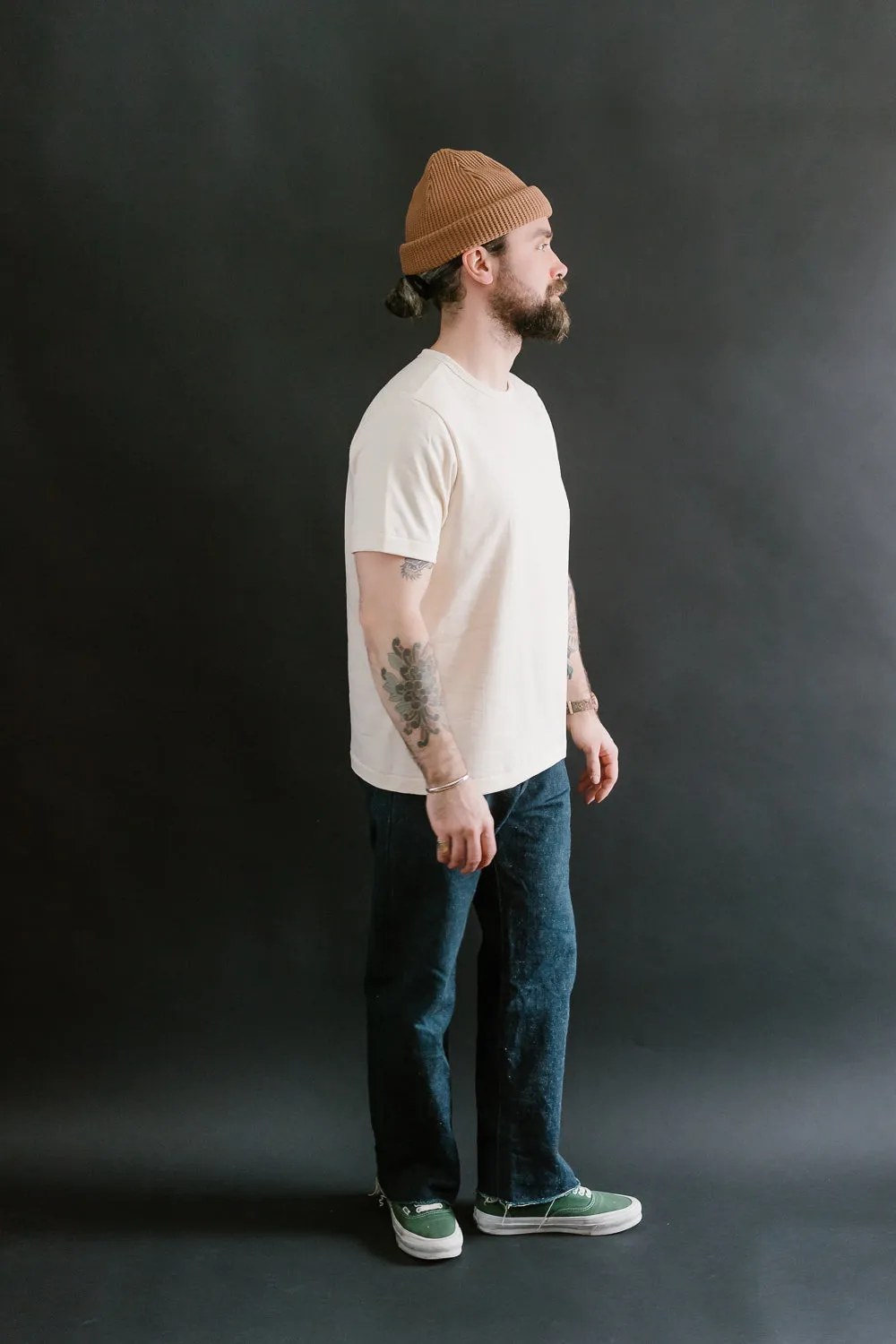 215.02 - 7.2oz Loopwheeled T-Shirt Classic Fit - Nature
