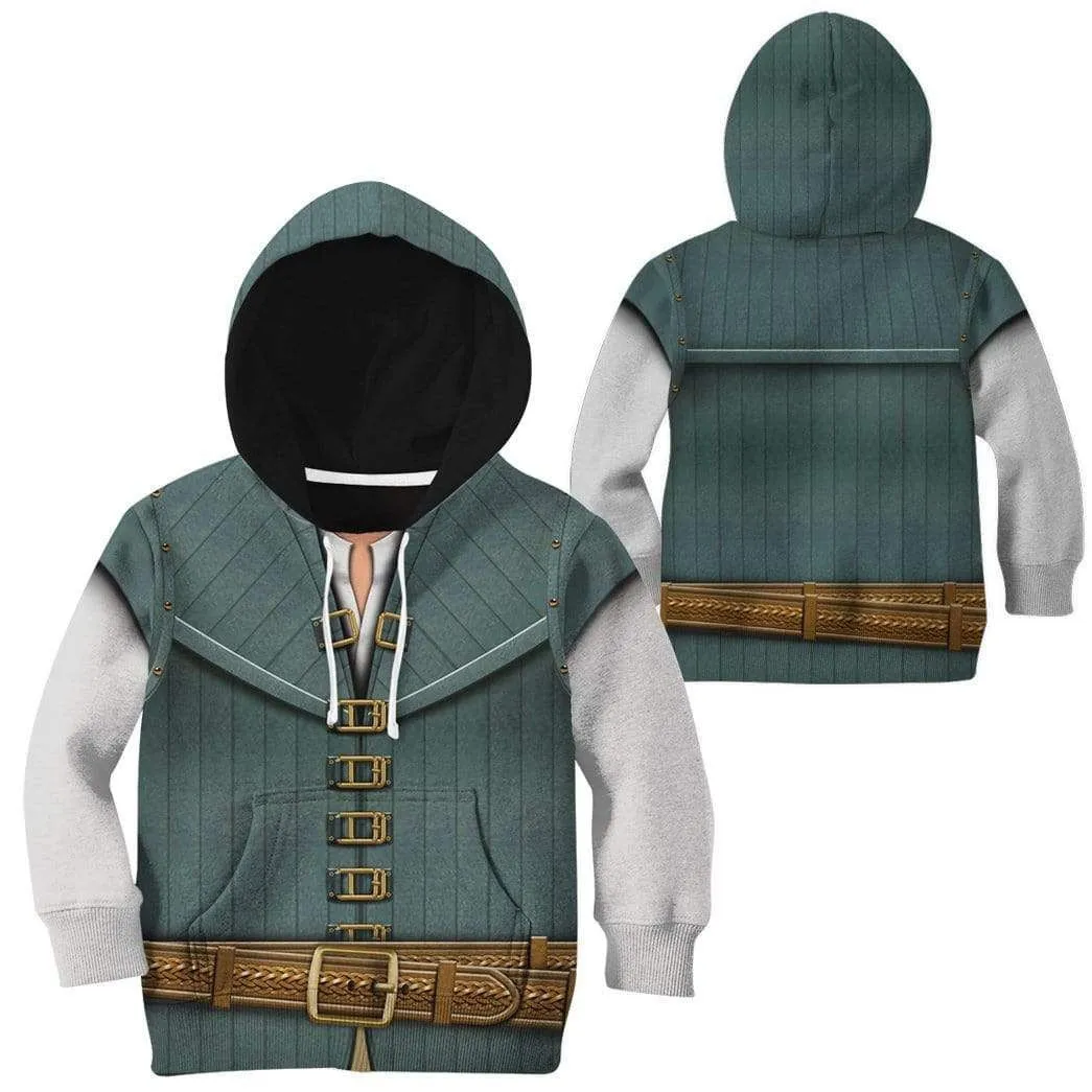 3D Kid Cosplay Flynn Hoodie Apparel