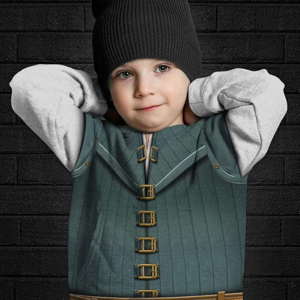3D Kid Cosplay Flynn Hoodie Apparel