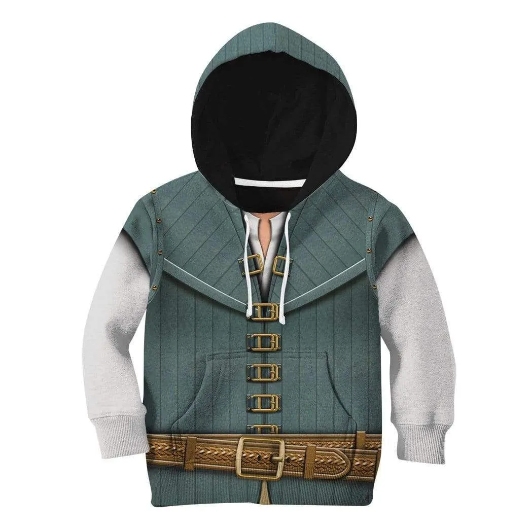 3D Kid Cosplay Flynn Hoodie Apparel