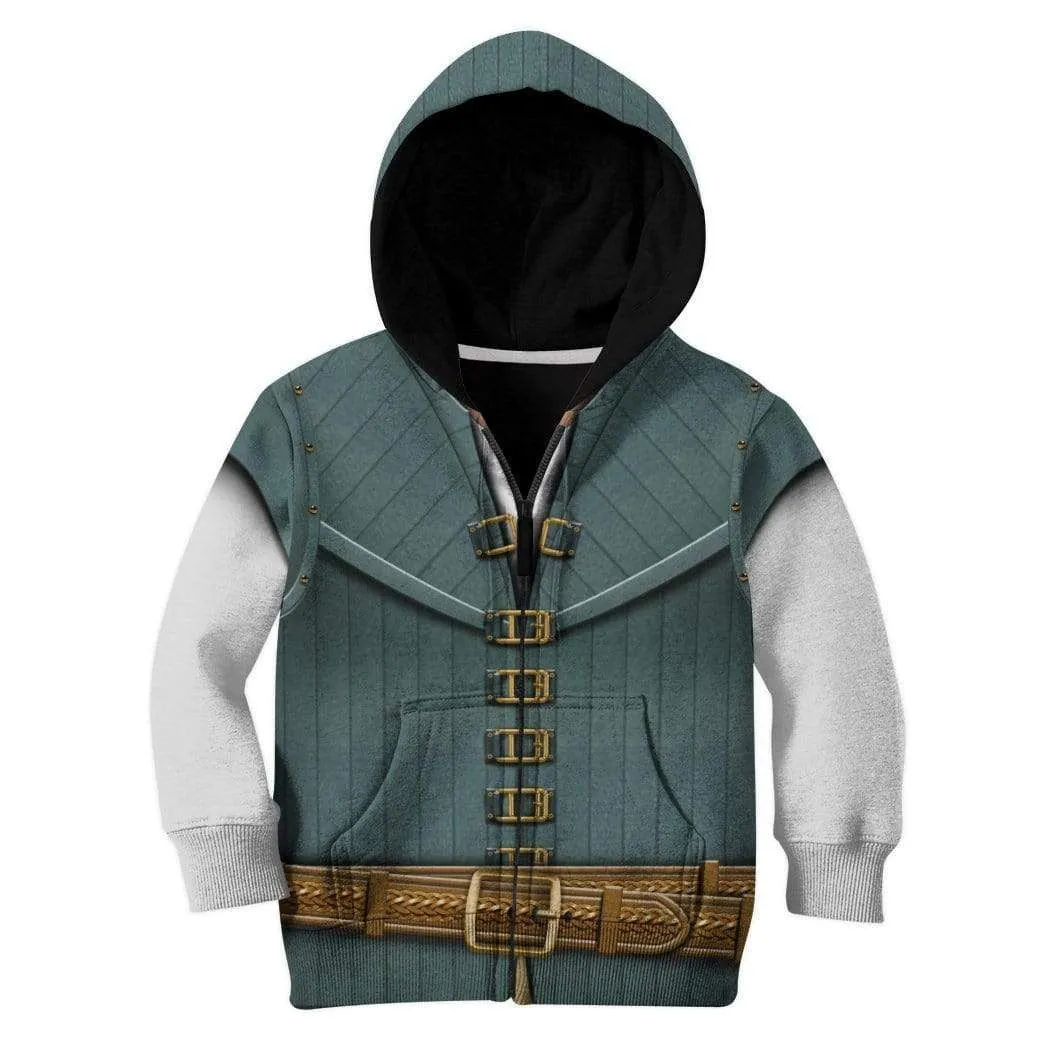 3D Kid Cosplay Flynn Hoodie Apparel