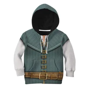 3D Kid Cosplay Flynn Hoodie Apparel