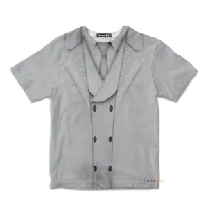 3D MK White Vest TZip Custom Cosplay Costume Kid Tshirt QT210694Hf