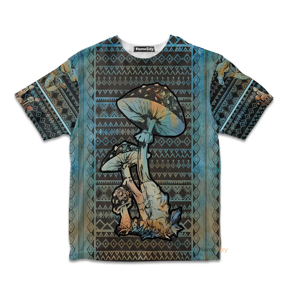 3D Mushroom Custom Kid Tshirt QT305493Hg