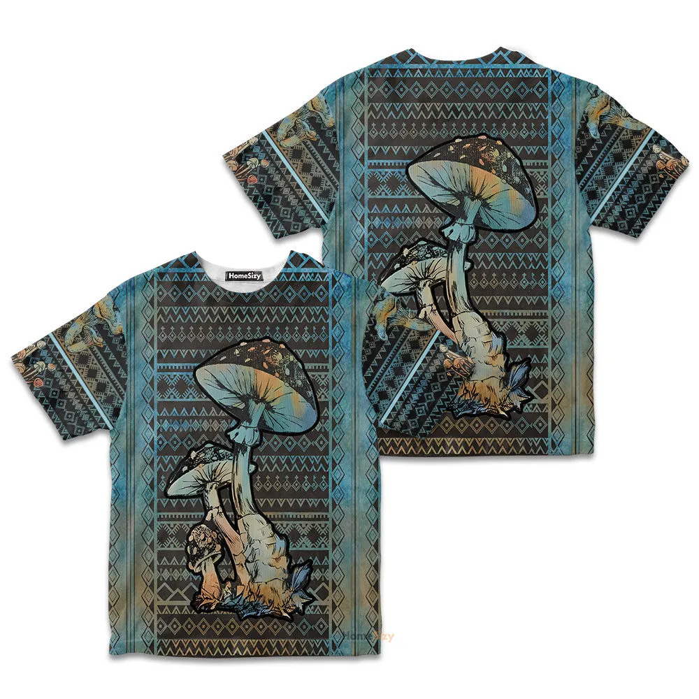 3D Mushroom Custom Kid Tshirt QT305493Hg