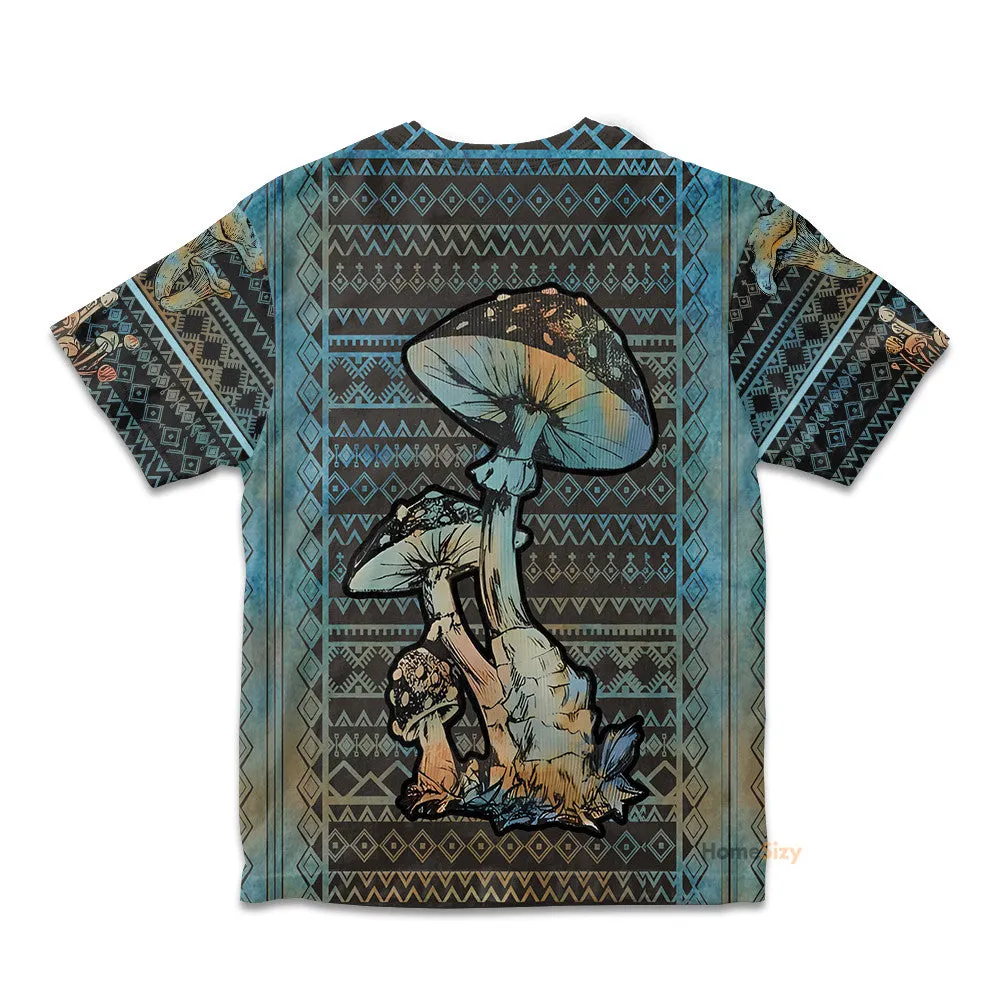3D Mushroom Custom Kid Tshirt QT305493Hg