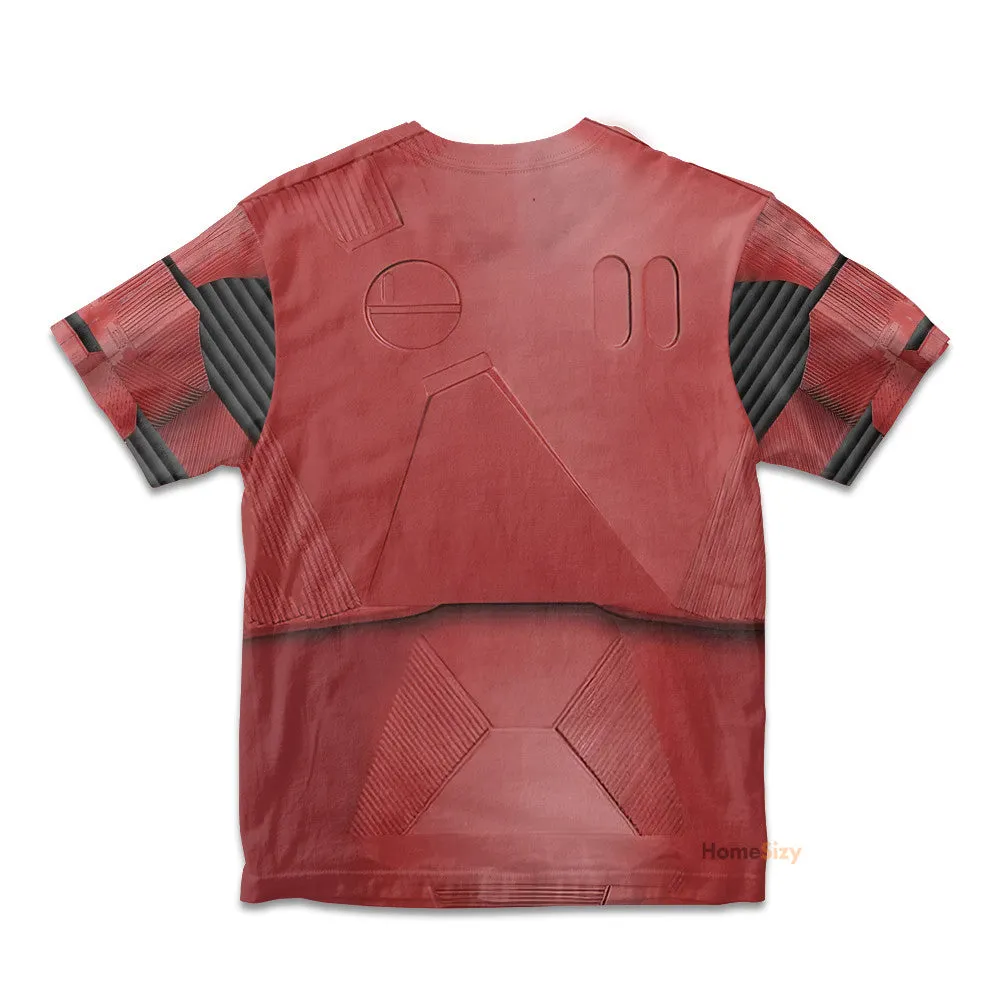 3D Star Wars Sith Trooper Kid Tshirt QT301204Hc
