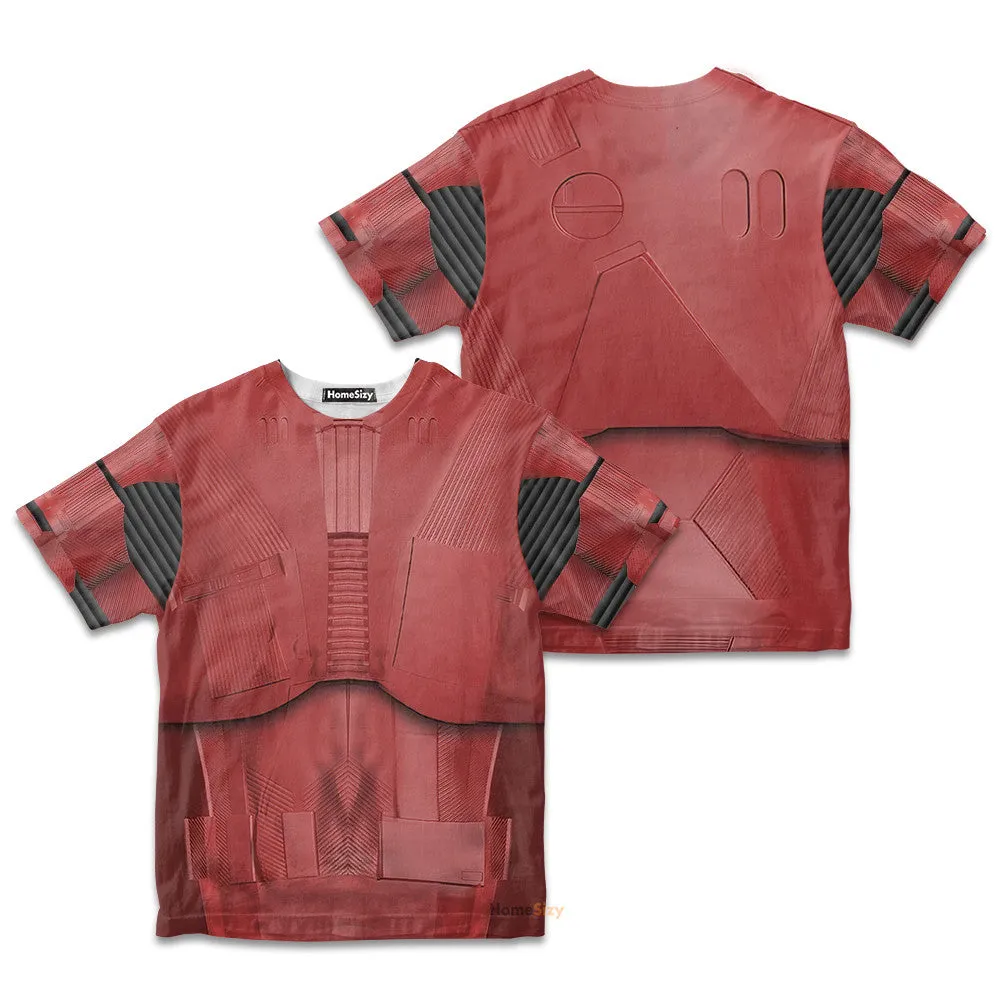 3D Star Wars Sith Trooper Kid Tshirt QT301204Hc