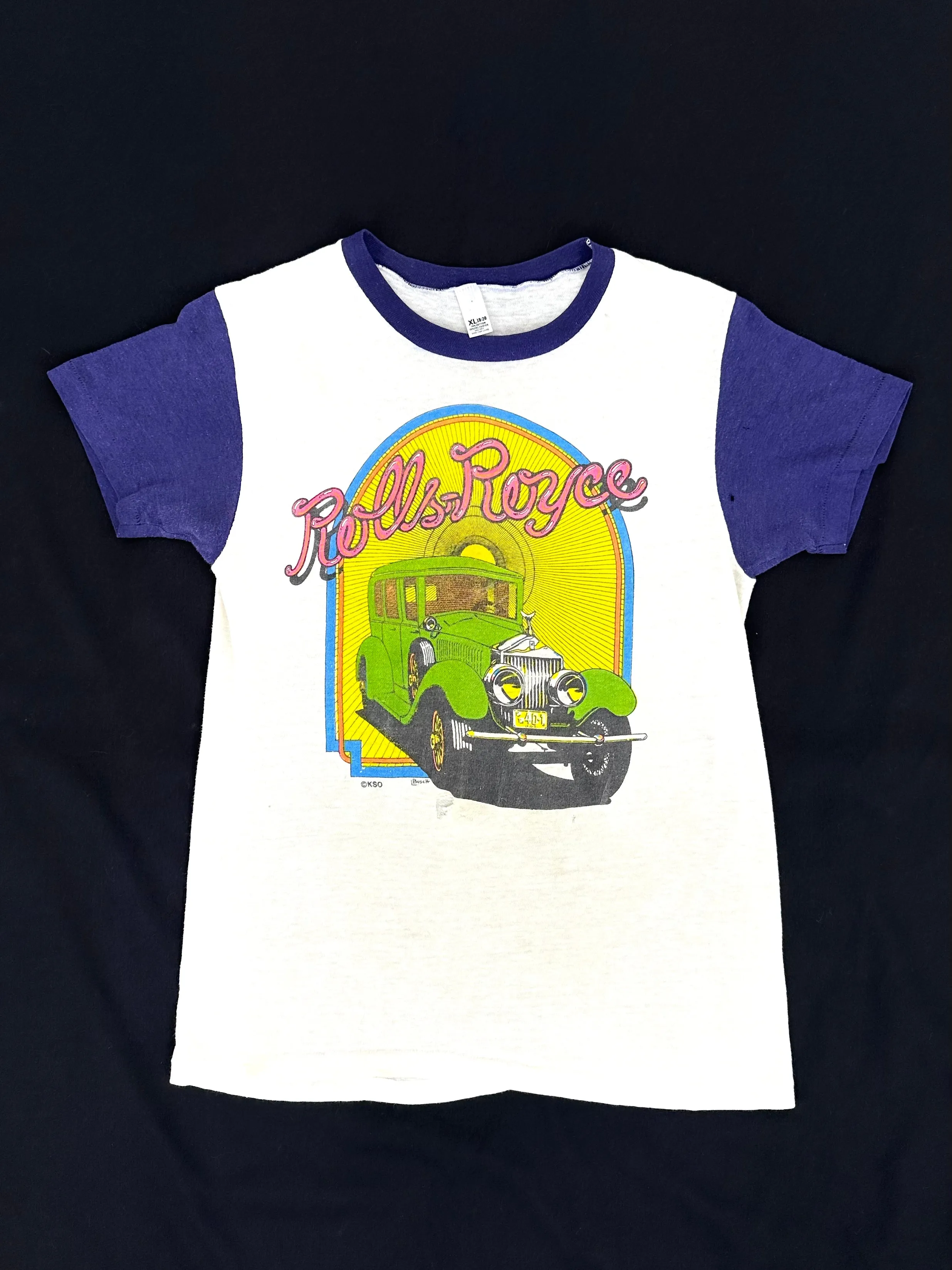 70s Rolls Royce Distressed Tee