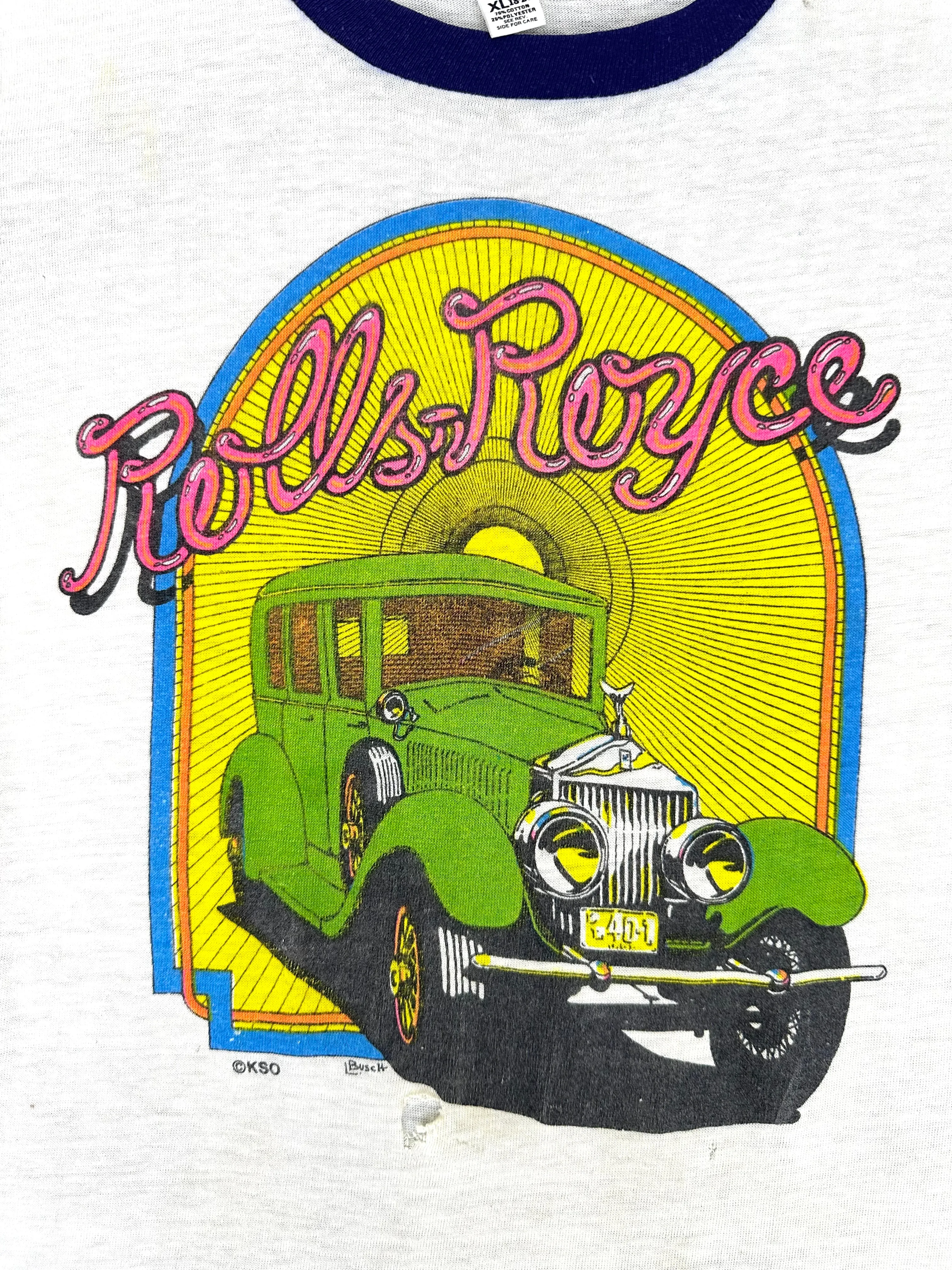70s Rolls Royce Distressed Tee