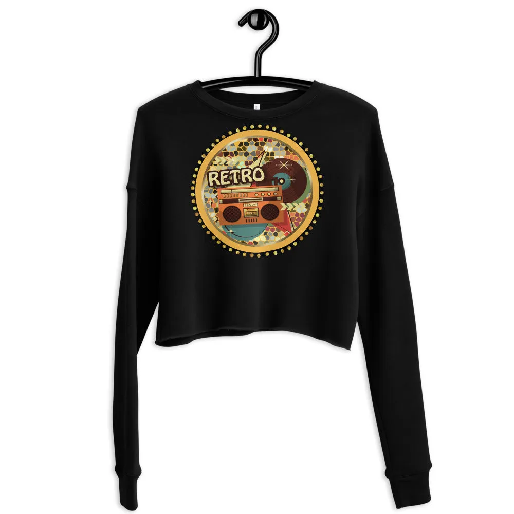 80s Child Crop Sweatshirt