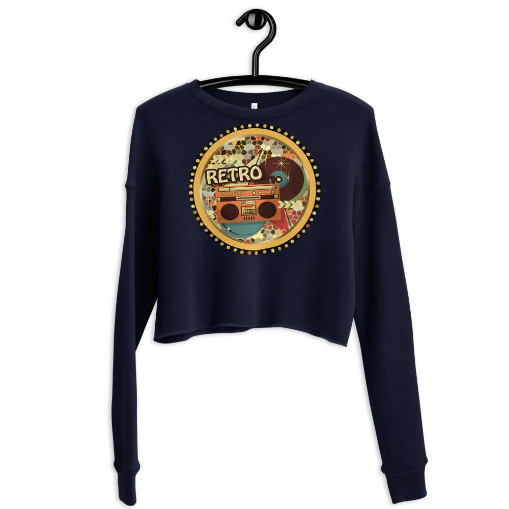 80s Child Crop Sweatshirt