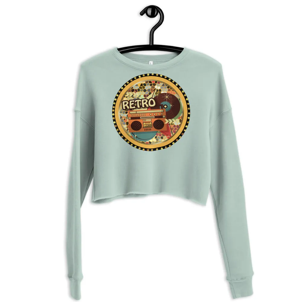 80s Child Crop Sweatshirt