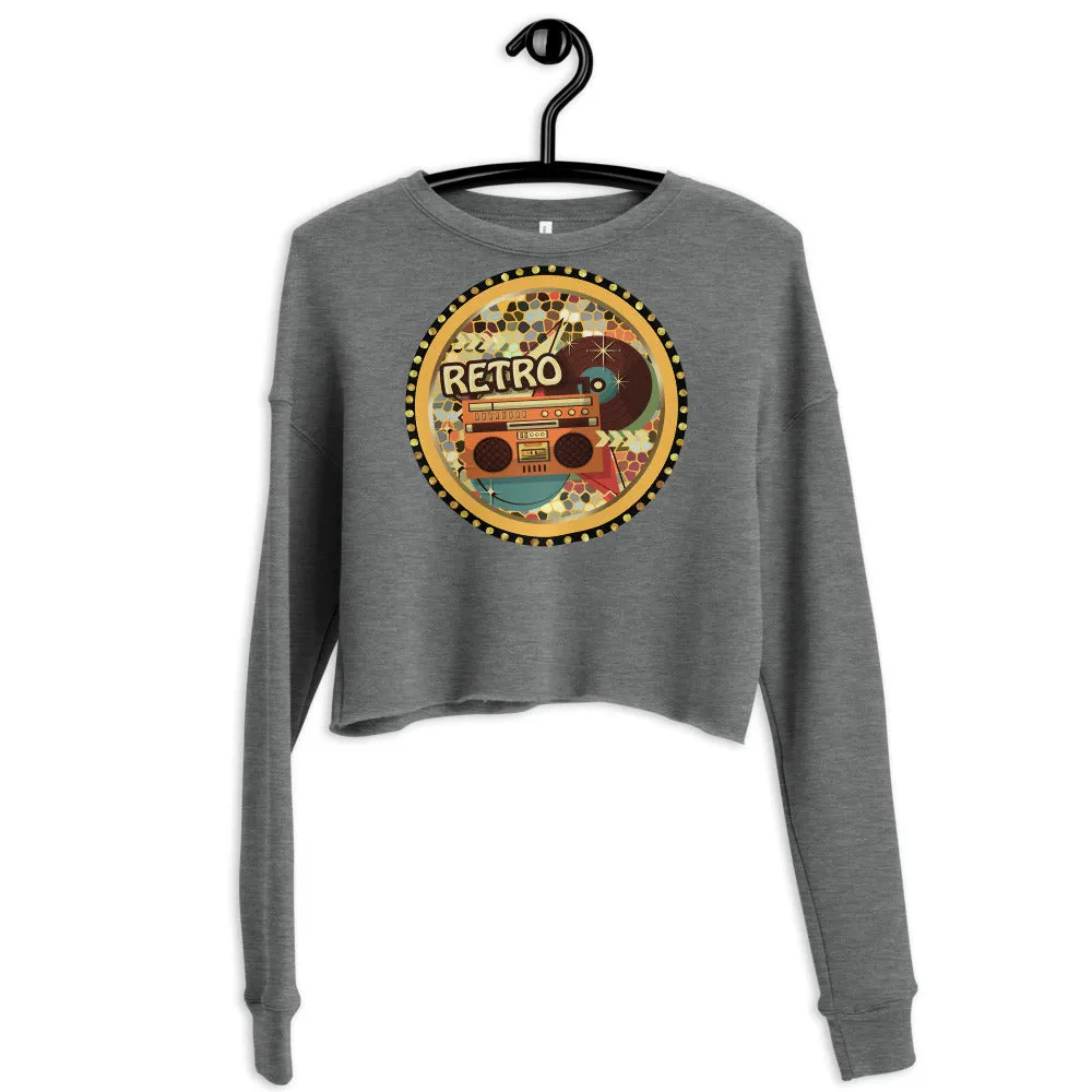 80s Child Crop Sweatshirt