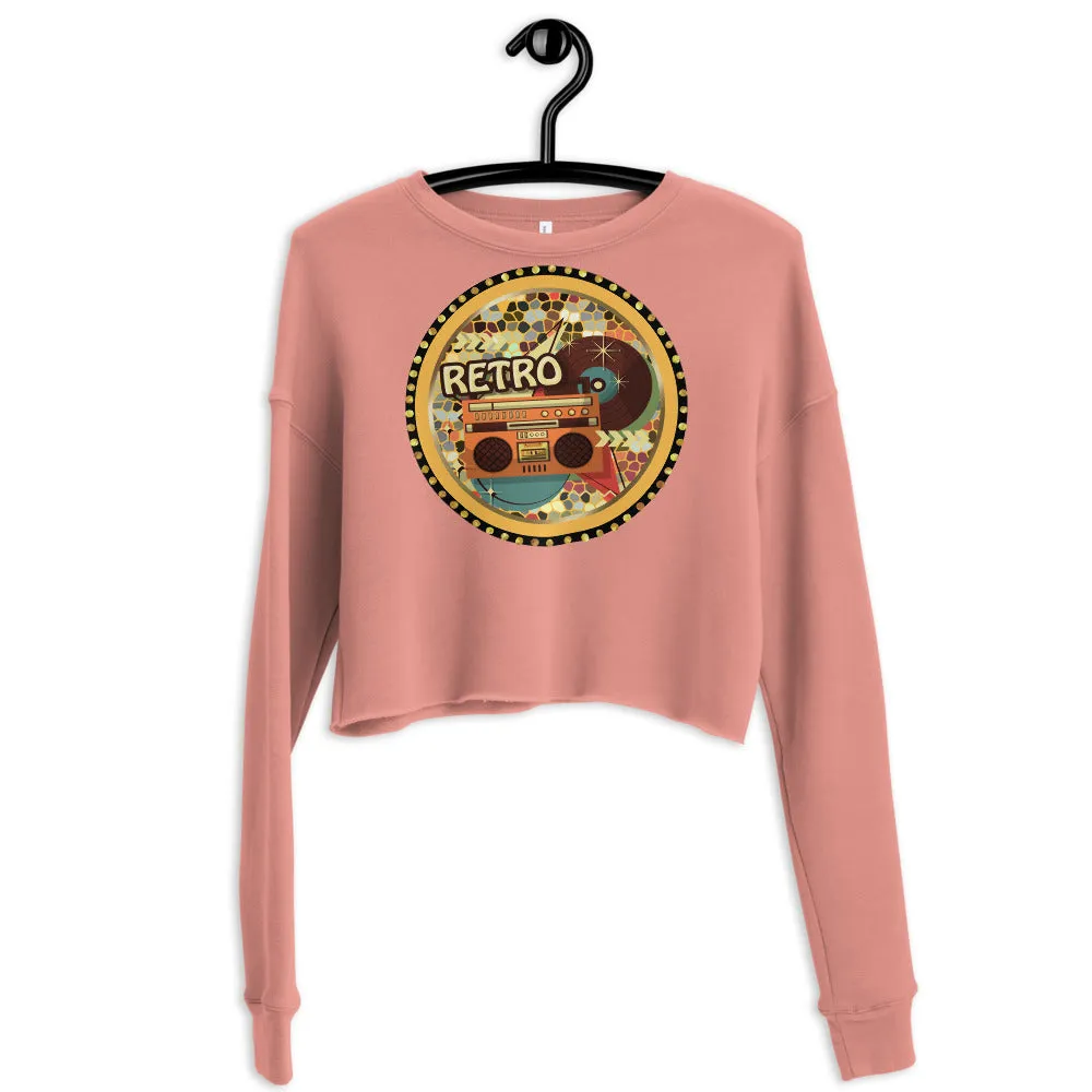 80s Child Crop Sweatshirt