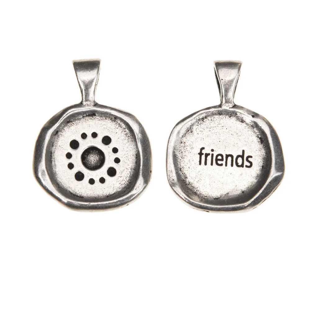 Acai Seeds Of Life Bracelet with Wax Seal - Graffiti Beads