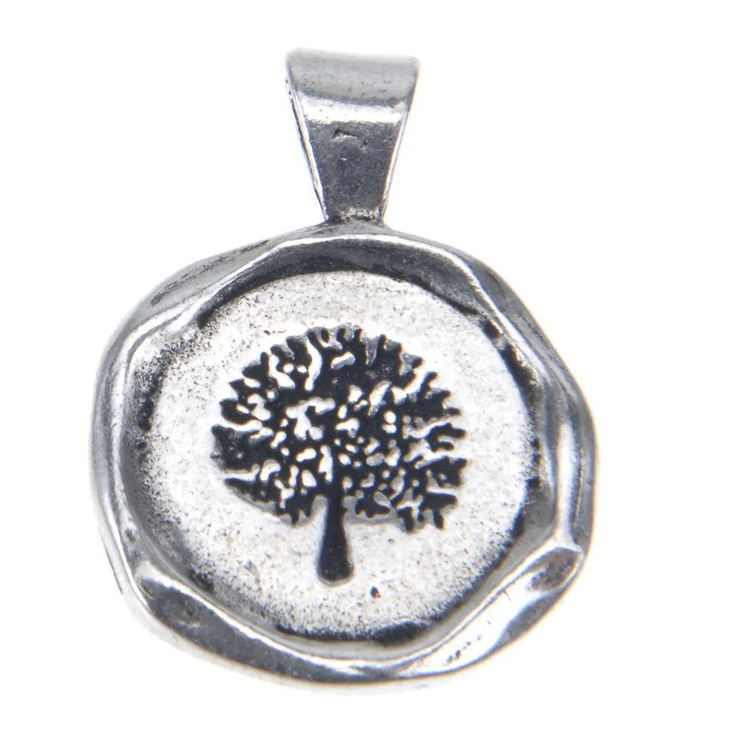 Acai Seeds Of Life Bracelet with Wax Seal - Graffiti Beads