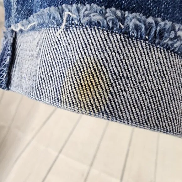 AG Adriano Goldschmied The Prima Roll Up Cigarette Leg Jean Medium Wash Size 28R