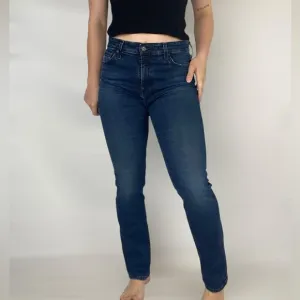AG Denim Mari High Rise Slim Straight Jeans Casual Size 29