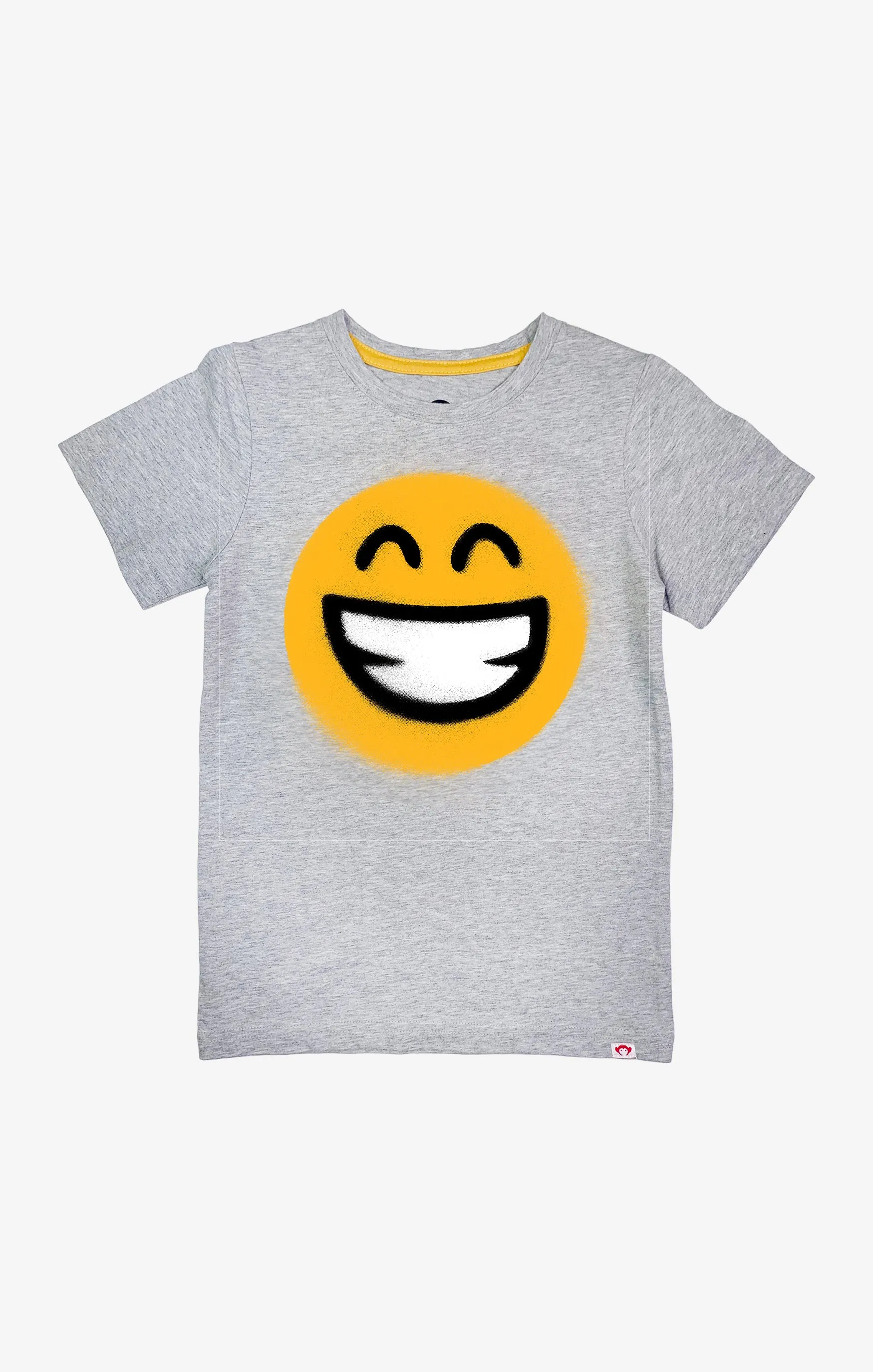 Appaman Keep Smiling Tee Heather Mist