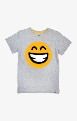 Appaman Keep Smiling Tee Heather Mist