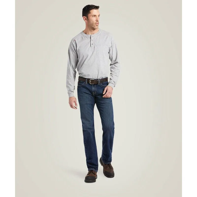 Ariat Men's Flame Resistant M7 Slim DuraStretch Basic Straight Jean Shale - 10039674