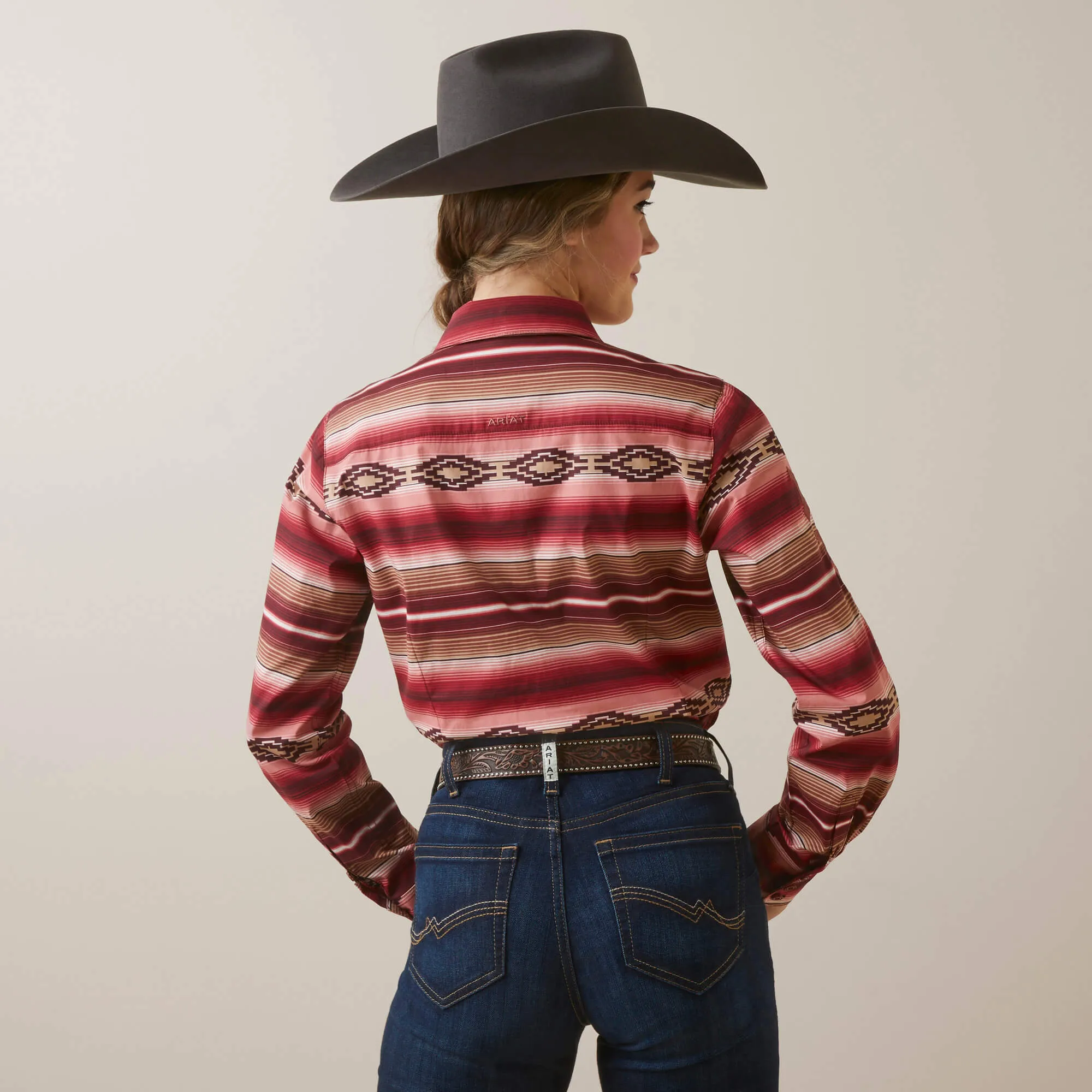 Ariat Women's Wrinkle Resistant Team Kirby Stretch Shirt
