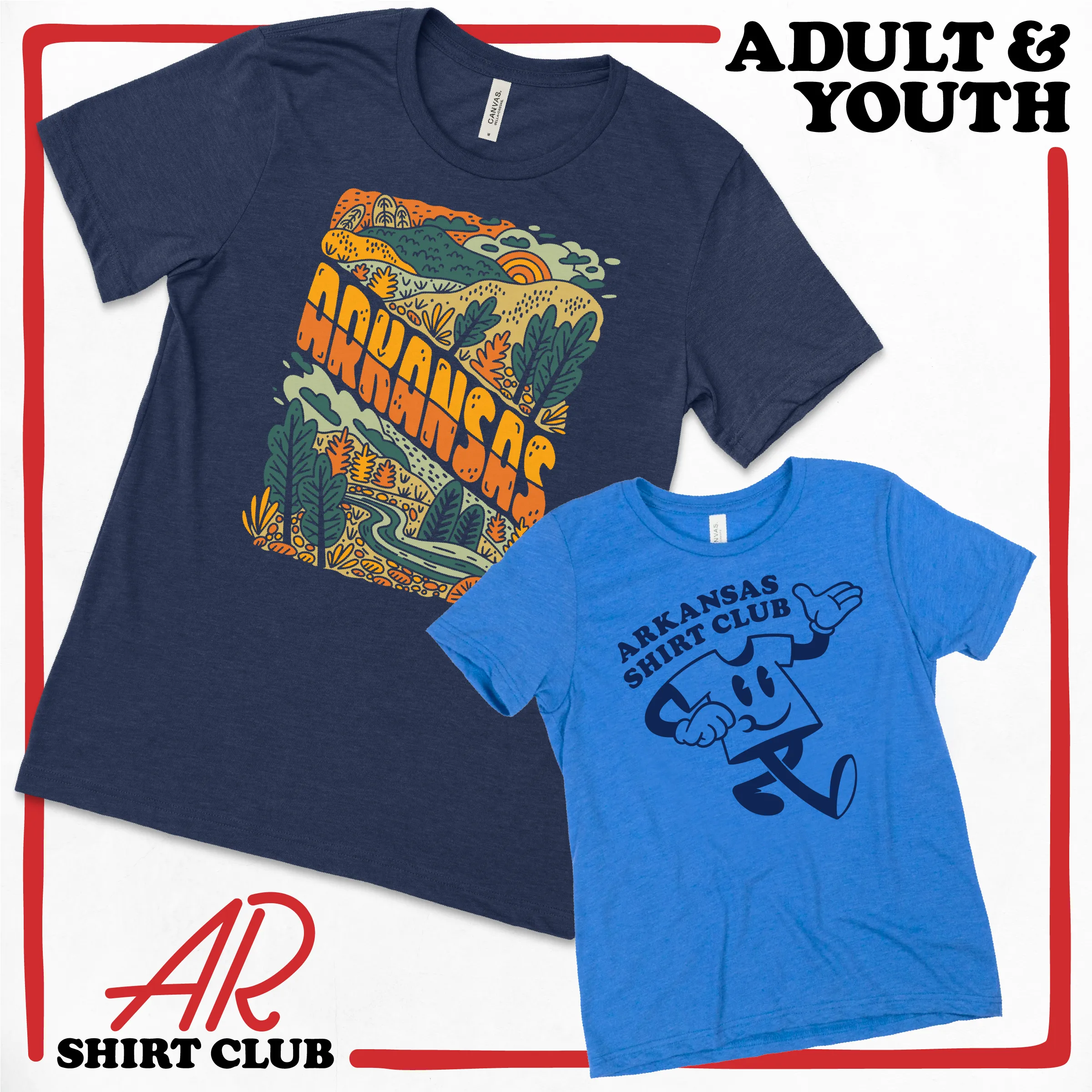 Arkansas Shirt Co. Subscription 2XL