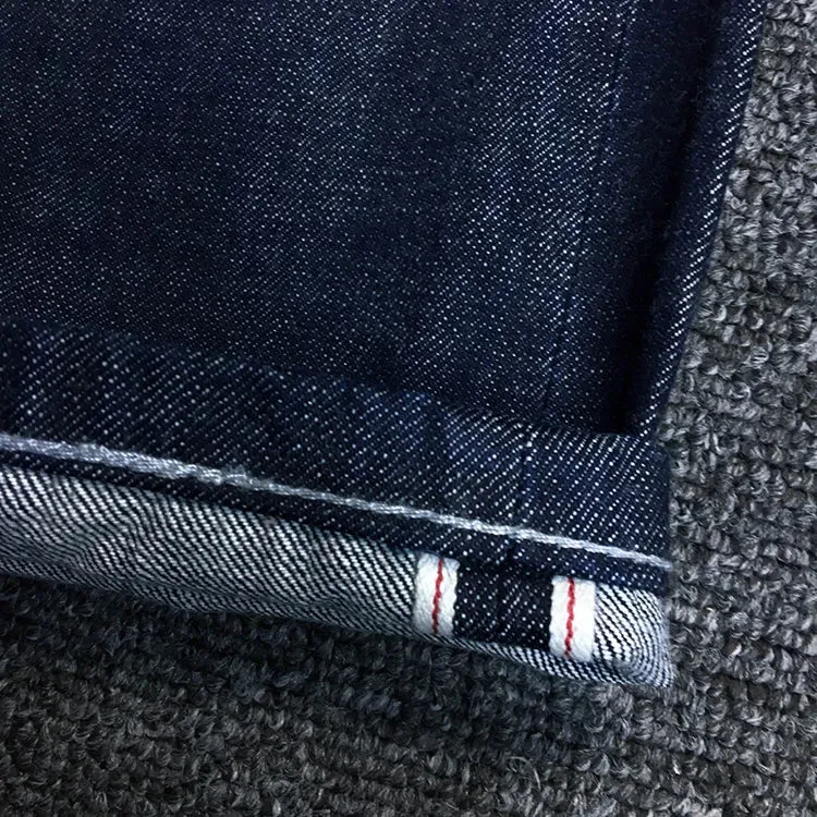 Autumn New American Retro Denim Jeans - Men's Fashion Washed Heavyweight Casual Tapered Pants