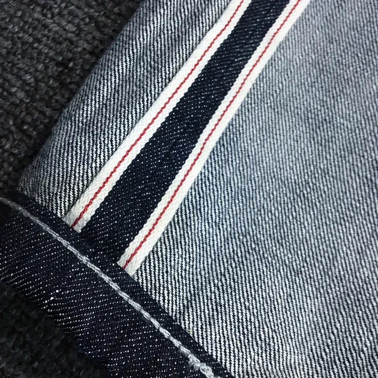Autumn New American Retro Denim Jeans - Men's Fashion Washed Heavyweight Casual Tapered Pants