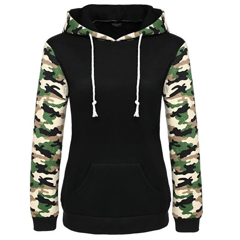Autumn Winter Women Casual Thick Warm Floral Printed Hoodies Sweatshirts Long Sleeve Hooded Long Coat Jackets