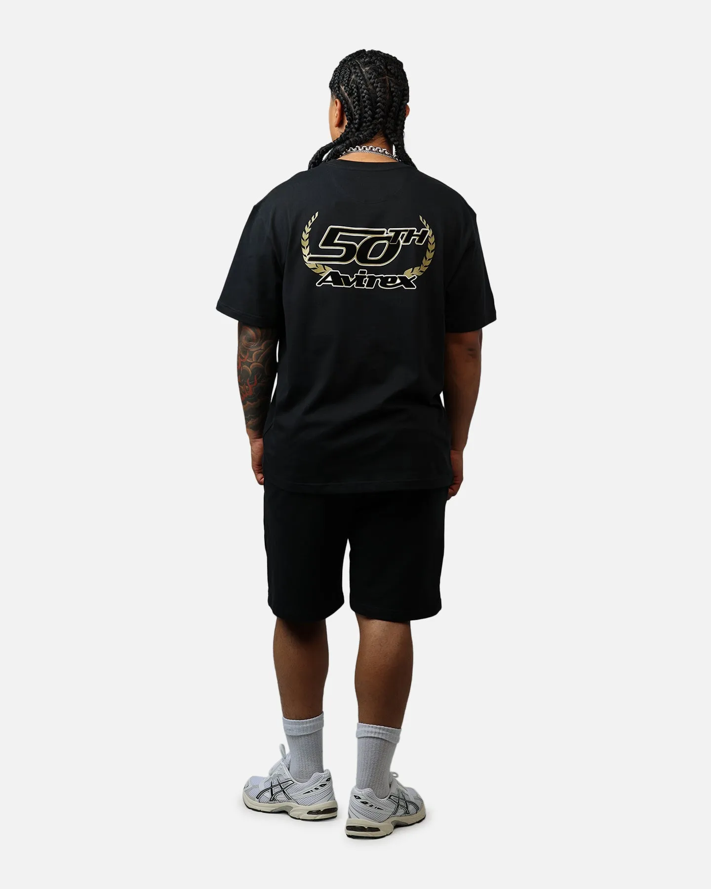 Avirex Gold T-Shirt Black/Gold