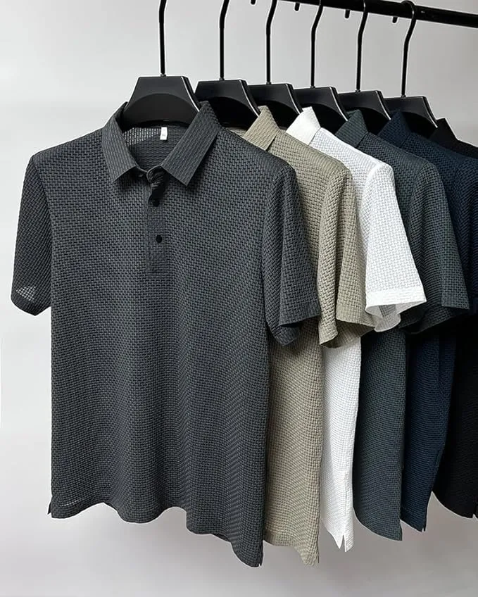 BARI SILK POLO (Anti-Wrinkle)