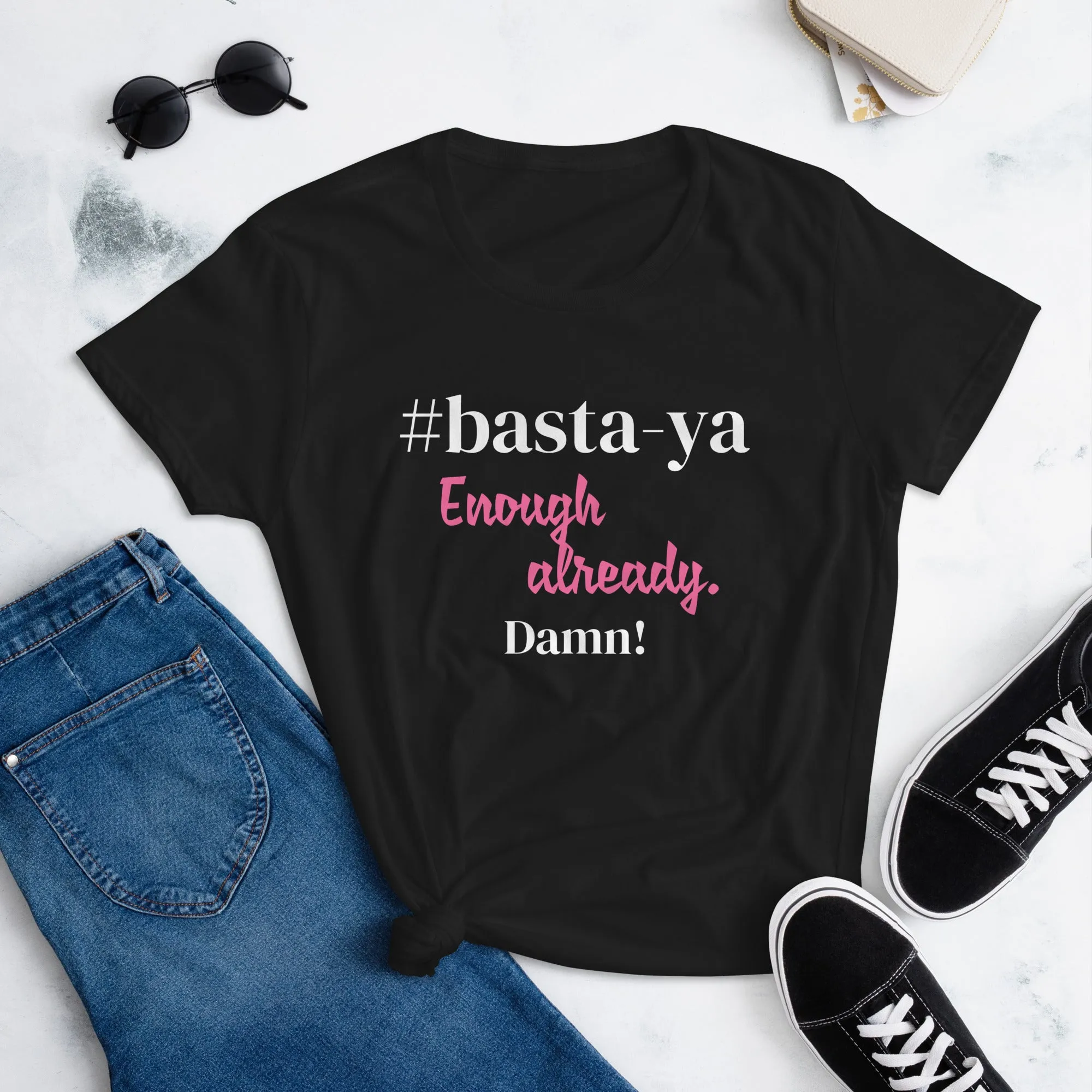 Basta Ya JTDF Signature Tee