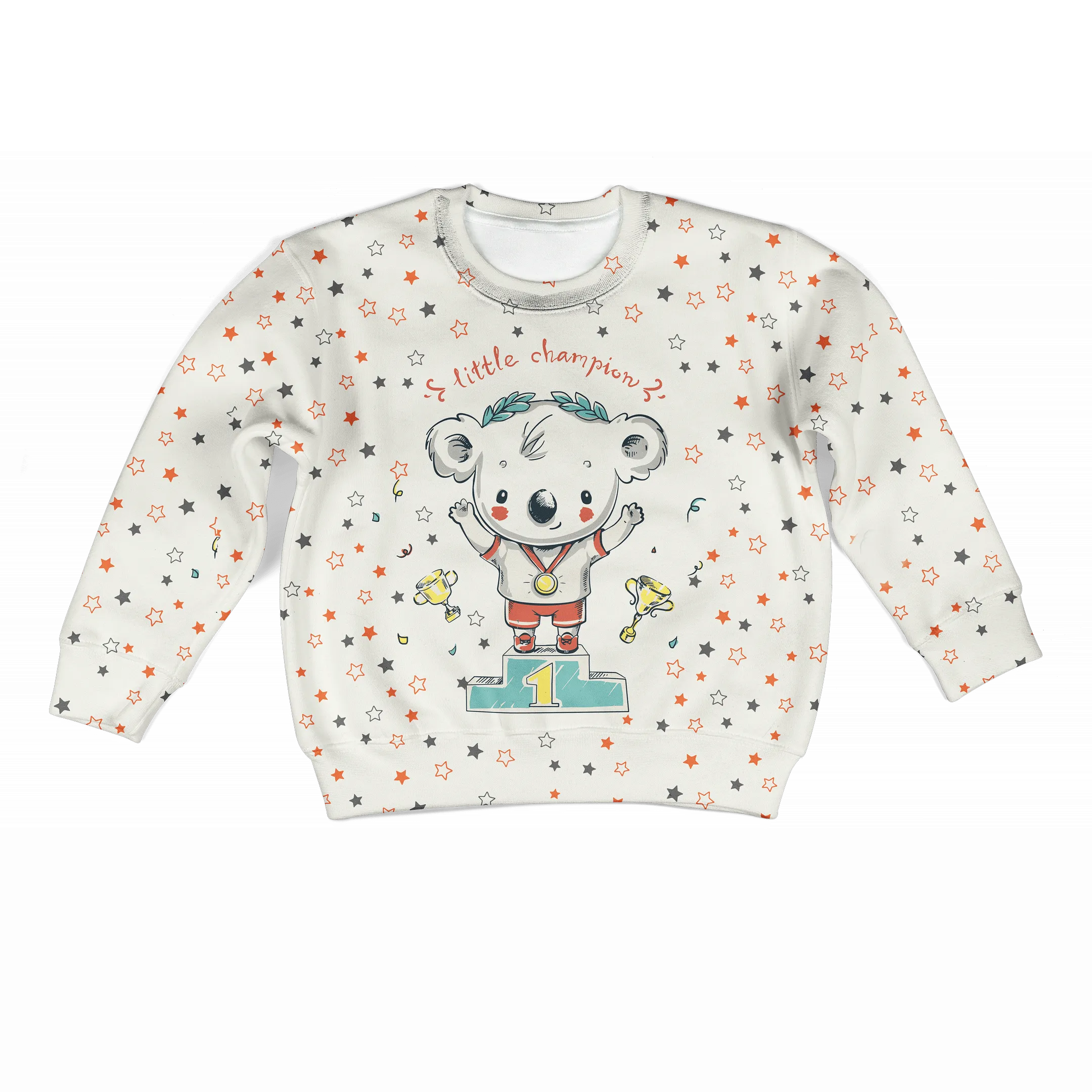 Bear Little Champion Kid Custom Cosplay Hoodies Apparel