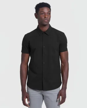 Black Commuter Short Sleeve Shirt