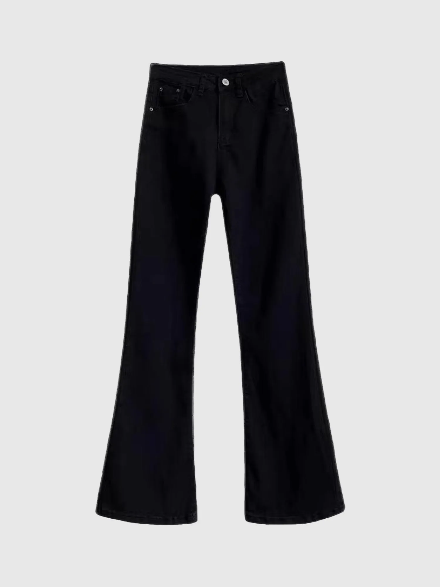 Black Dark Washed Bootleg
