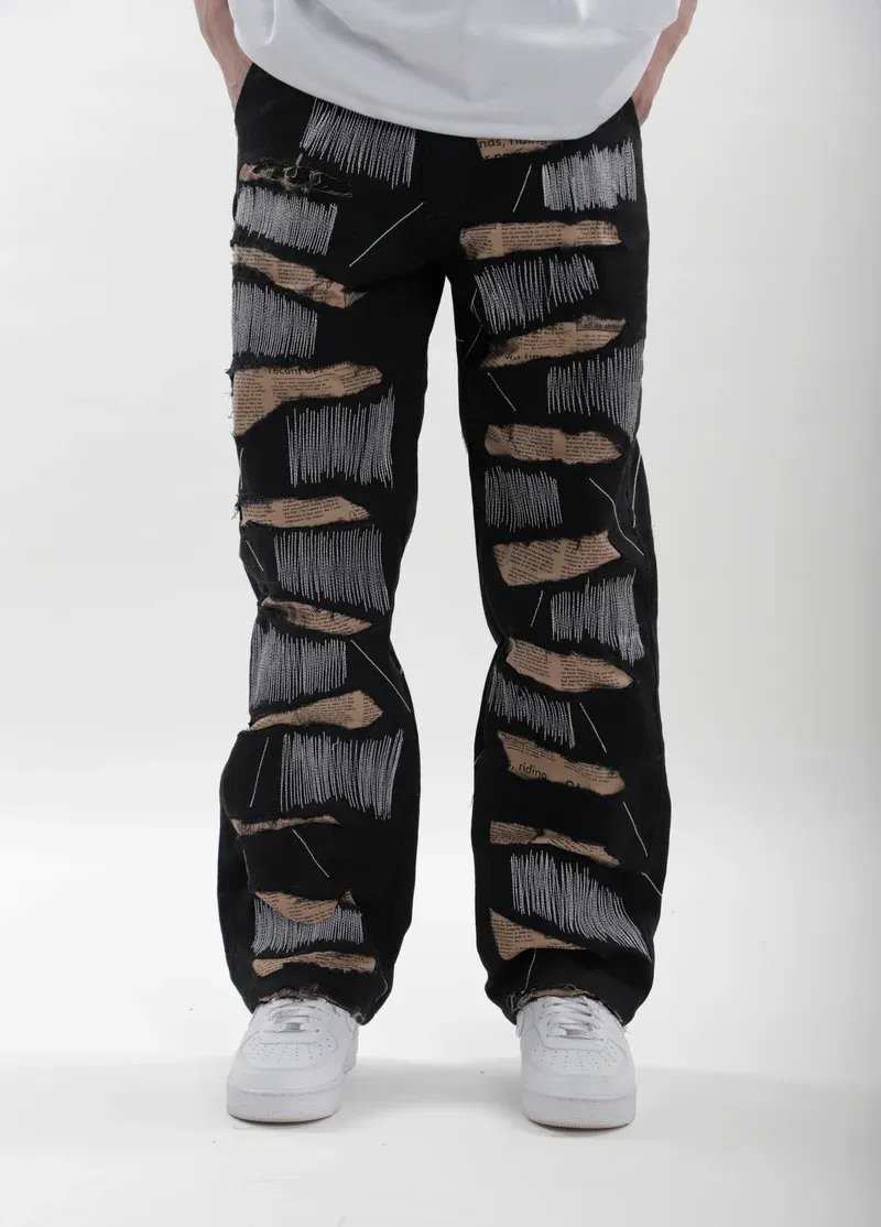Black Ripped Jeans