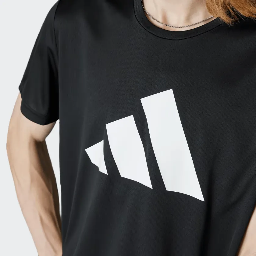 Black Run It Tee