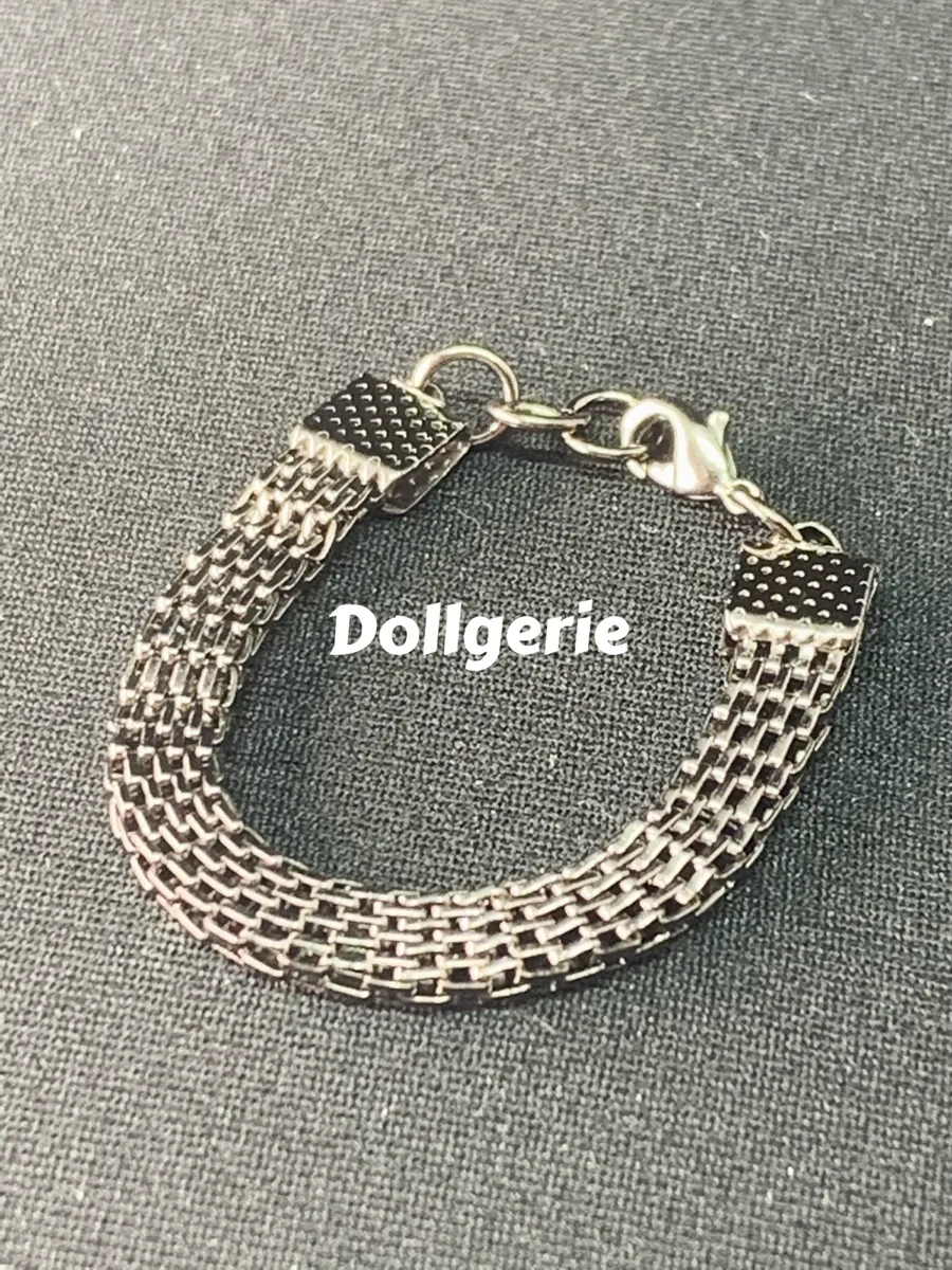 Black Silver Metal Choker for SmartDoll / DD (from Dollsories)
