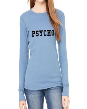 Blue Psycho Printed T-Shirt For Her