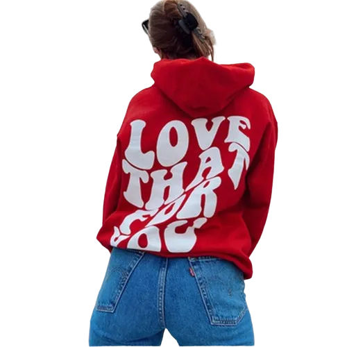 Bluza z napisem UNISEX