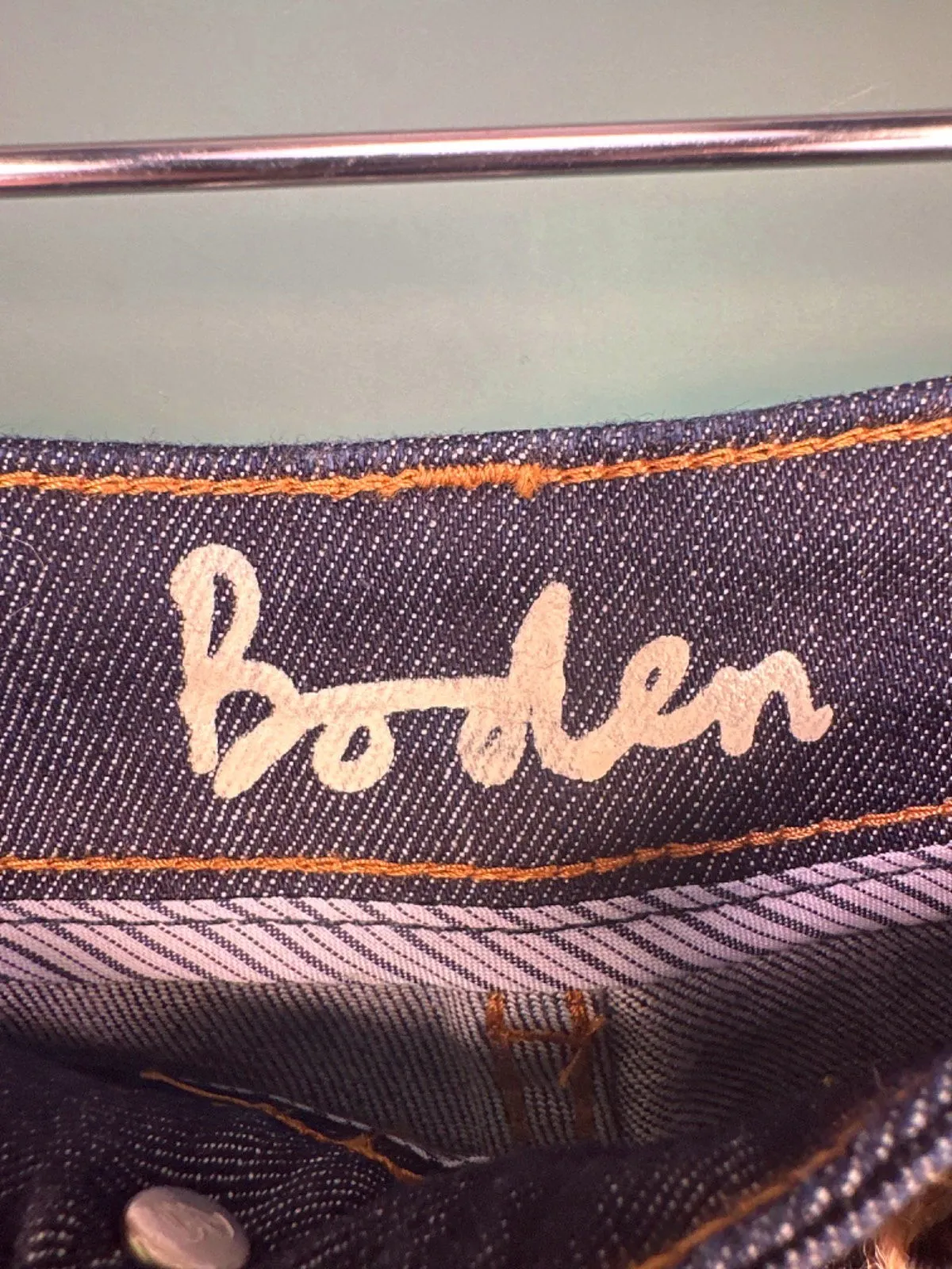 Boden Indigo Slim Fit Jeans UK 8R