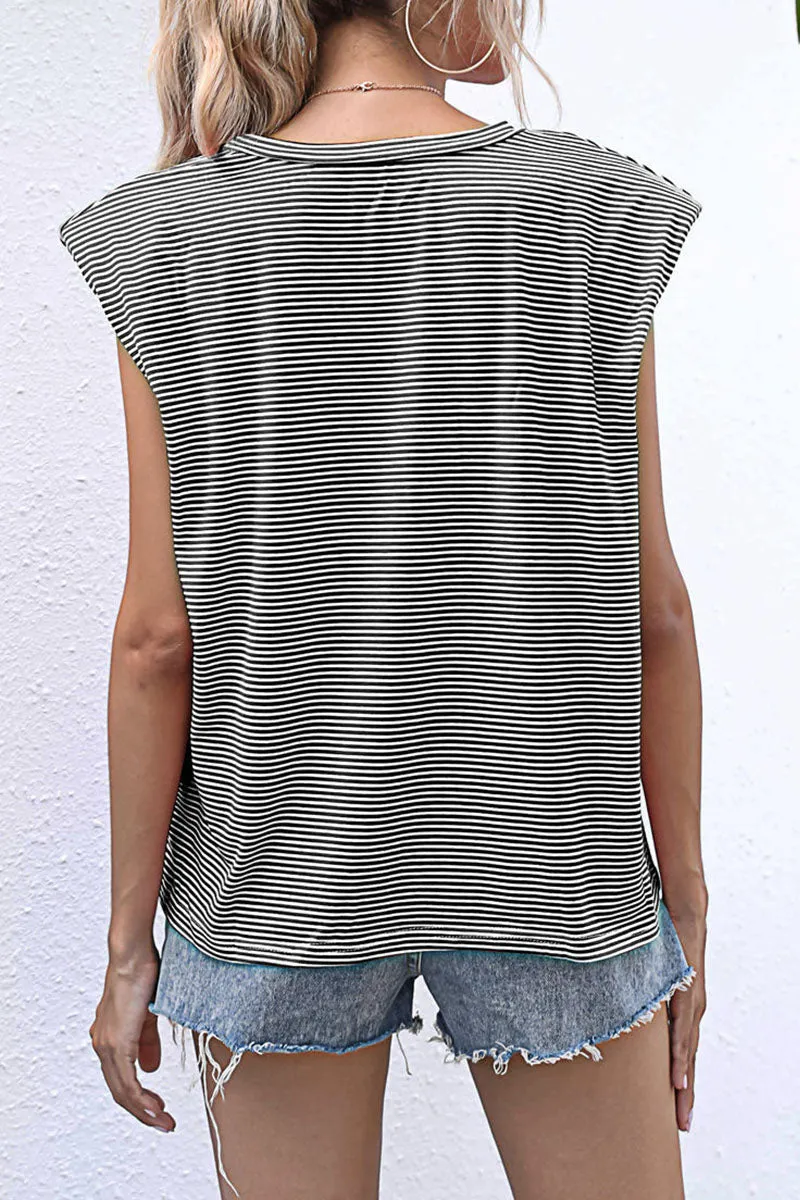 Casual Solid Patchwork O Neck T-Shirts