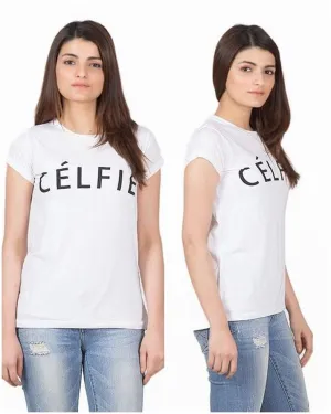 Celfie Printed T-Shirt For Her