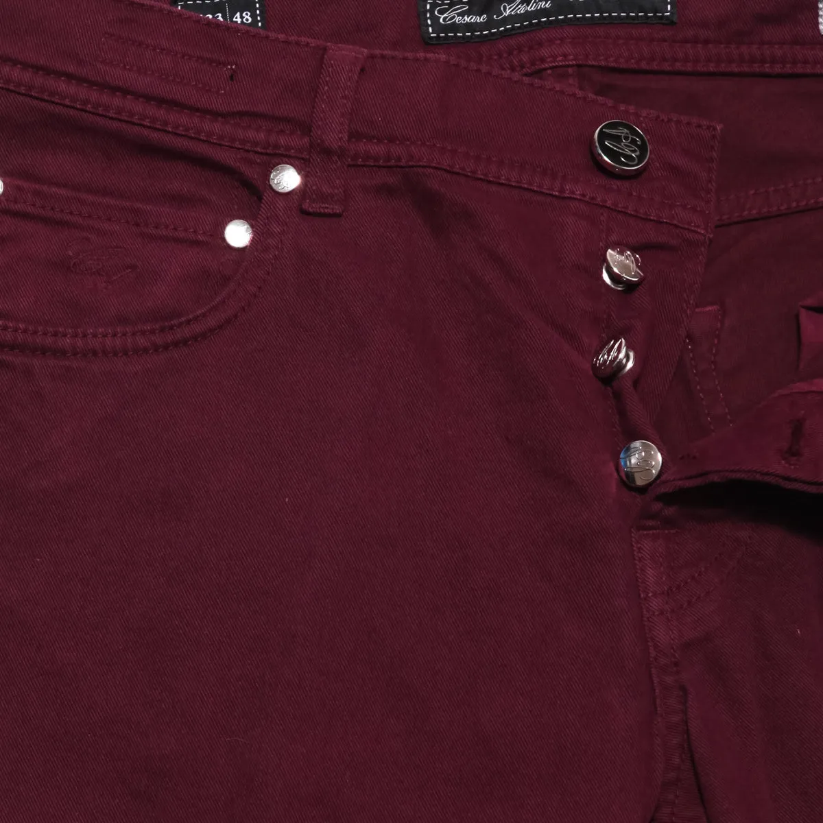 Cesare Attolini Purple Jeans - Slim