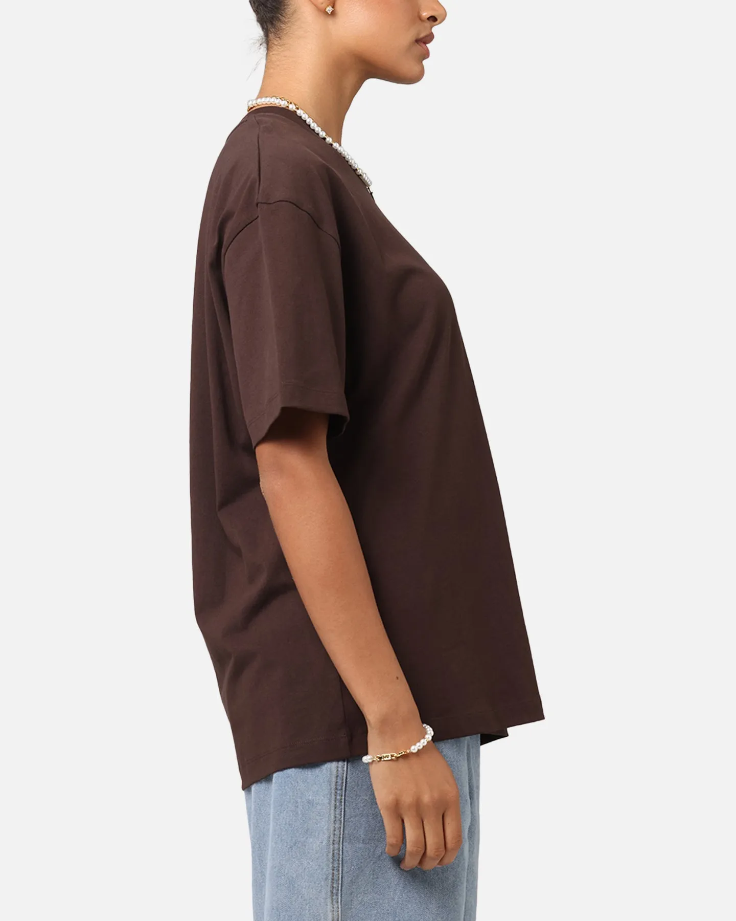 Champion Heritage New Script T-Shirt Brown