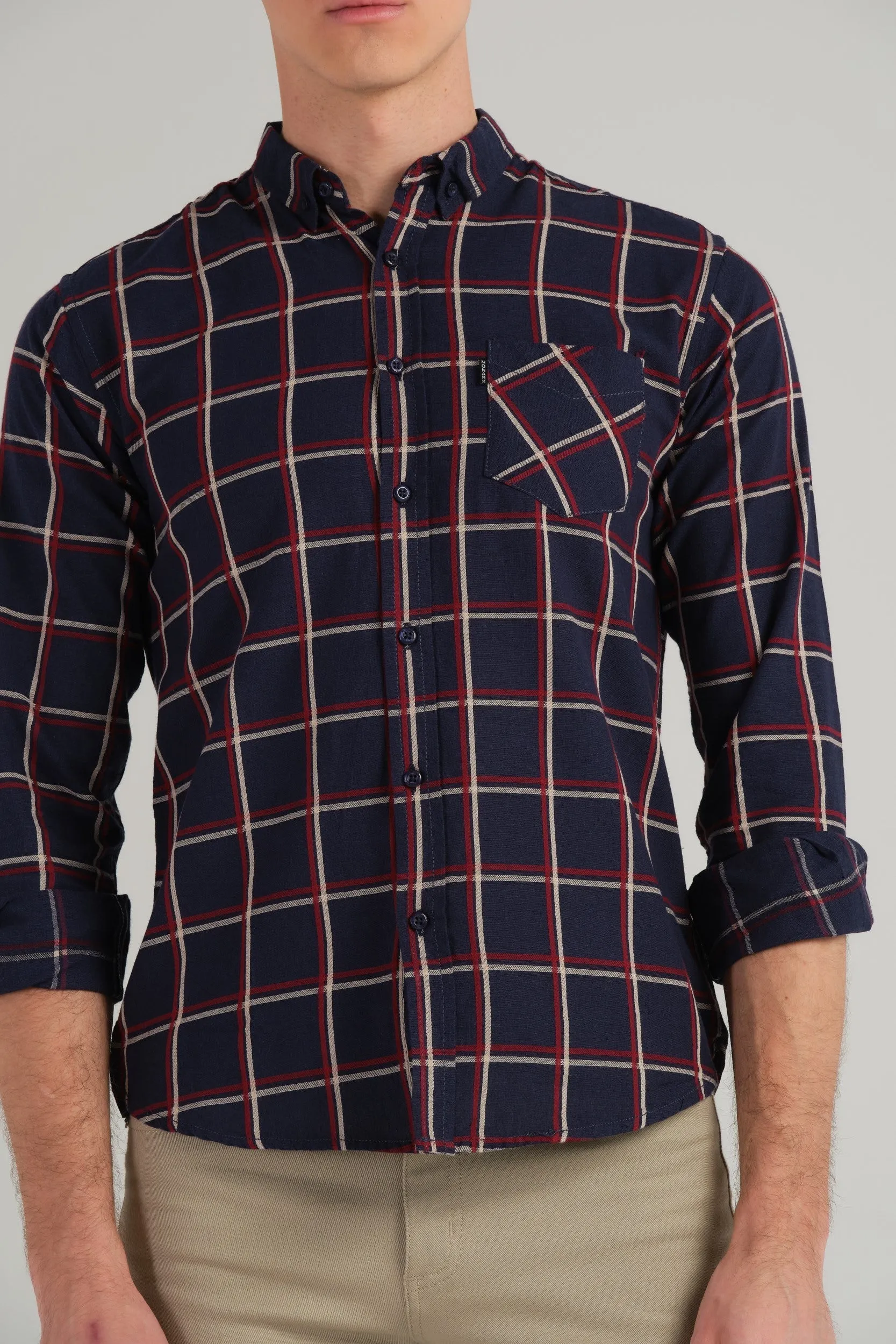 CHECKERED SLIM FIT SHIRT